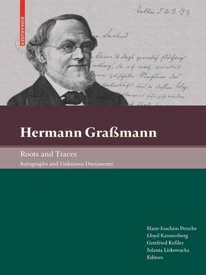 cover image of Hermann Graßmann – Roots and Traces